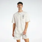 Футболка Block Party/CL BLOCK PARTY TEE Reebok, цвет White_Ht8182 - фото