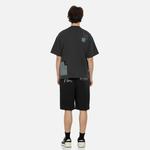 Повседневные шорты мужские черные Evisu, черный - фото 5