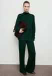 Брюки Mango Trousers, Dark Green - фото 2