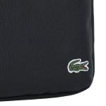 Сумка через плечо LACOSTE Crossbody Bag Neocroc, черный - фото 4