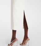 Коктейльное платье из крепа с декором Roland Mouret, белый - фото 5