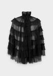 Блуза AllSaints AUDE RUFFLE CAPE, Black - фото 5