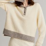 ELLE Свитер Women's Beige Coffee - фото 7
