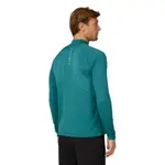 Лонгслив Castore Apex Engineered Knit half zip, зеленый - фото 2