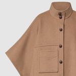 Пальто женское хаки Louis Vuitton - фото 4