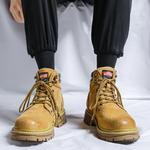 Мужские ботинки Martin Boots Romon, желтые - фото 5