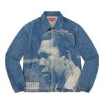 Куртка john coltrane a love denim harrington jacket 'teal white' Supreme, мультиколор - фото