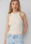 Топ QS, кремовый - фото 5