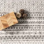 Ковер Catherina Transitional Geometric Area Rug nuLOOM, 91x152 см, серый - фото 6