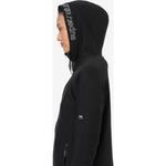 Женская куртка с капюшоном Alpine Active Super.Natural, черный - фото 3