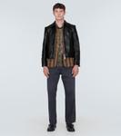 Кожаный пиджак Our Legacy, черный - фото 2