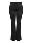 Расклешенные джинсы ONLY ONLBLUSH, Black denim - фото 3