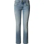 Джинсы Pepe Slim Iconic Brooke low waist, синий - фото 3