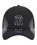 Мужская черная кепка New York Yankees Active Dash Mark 39THIRTY Flex New Era, черный - фото 4