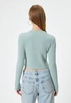 Джемпер CROP Koton, мятный - фото 4