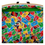 Рюкзак Loungefly Uno Reverse Card 30 cm, красный - фото 4