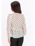 Блузка faina, кремовый - фото 4