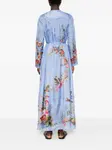 Макси-платье Patience Zimmermann, синий - фото 4