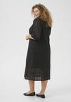 Платье Kaffe Curve Day dress, Black Deep/Mottled Black - фото 3