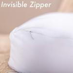 PILLOWY Подушка Premium Microbead Small Extra Fluffy Supportive с антивозрастным покрытием White - фото 5