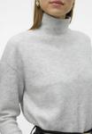 Джемпер Vero Moda Jumper, Light Grey Melange/Grey - фото 5