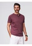 Футболка Ombre Basic T-shirt, Burgundy/Bordeaux - фото 5