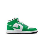 Кроссовки 1 mid 'lucky green' Air Jordan, зеленый - фото 2