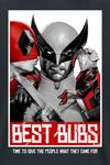 Футболка Deadpool Deadpool And Wolverine - Best Bubs Threesome, черный - фото 2