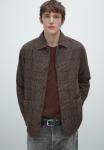 Куртка Massimo Dutti CHECK , Sand/Brown - фото