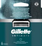 Лезвия для бритвы интимные 6 шт. Gillette - фото