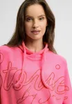 Джемпер mit с блестящим принтом Soccx, Neon Rose - фото 4