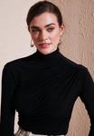 Топ LELA SLIM FIT, Black - фото 6
