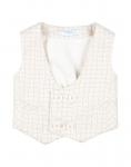 Жилет для ребенка Manuell & Frank, белый - фото