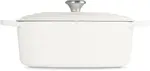 Кастрюля Le Creuset овальной формы, 6400 мл, белый - фото 4