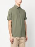 Zanone рубашка поло с короткими рукавами, зеленый - фото 3