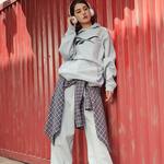 Свитшот унисекс серый Reebok - фото 6