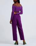 Брюки 8 By Yoox, фиолетовый - фото 5