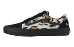 Мужская обувь для скейтбординга Vans Old Skool, Leopard print black - фото