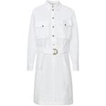 Женское платье с длинными рукавами PINKO, белый - фото