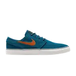 Кроссовки Nike Zoom Stefan Janoski OG+ SB, Blue Force Campfire Orange - фото