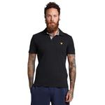 Поло Lyle & Scott Contour Placket, черный - фото