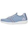 Слипоны Rieker, цвет Dusty blue/Light blue - фото 2