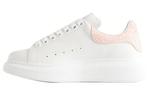 Alexander McQueen Oversized White Light Pink Snakeskin Women's - фото