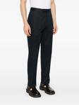 Зауженные брюки Zegna, синий - фото 3