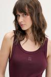 Топ datamia HUGO, бордовый - фото 4