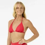 Топ бикини Rip Curl Premium Surf D-DD Sliding Triangle, красный - фото 3