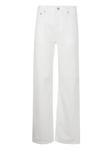 Джинсы прямого кроя ASPESI, белый - фото
