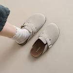 Закрытые тапочки унисекс Little Red Man, хаки - фото 5