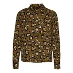 Рубашка с длинным рукавом Vero Moda Isa, коричневый - фото 3