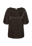 Блуза Kaffe Curve KCdina Blouse, Black Coffee/Black - фото 5
